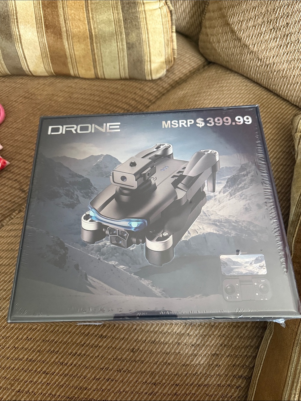 $400 Black Folding Drone with Camera - New in Box FACTORY SEAL